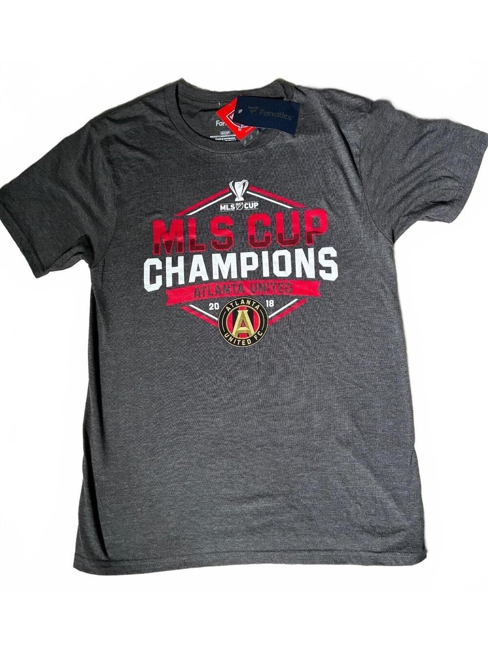 MLS CUP Champions Atlanta United Soccer Shirt NWT Size Small Authentic